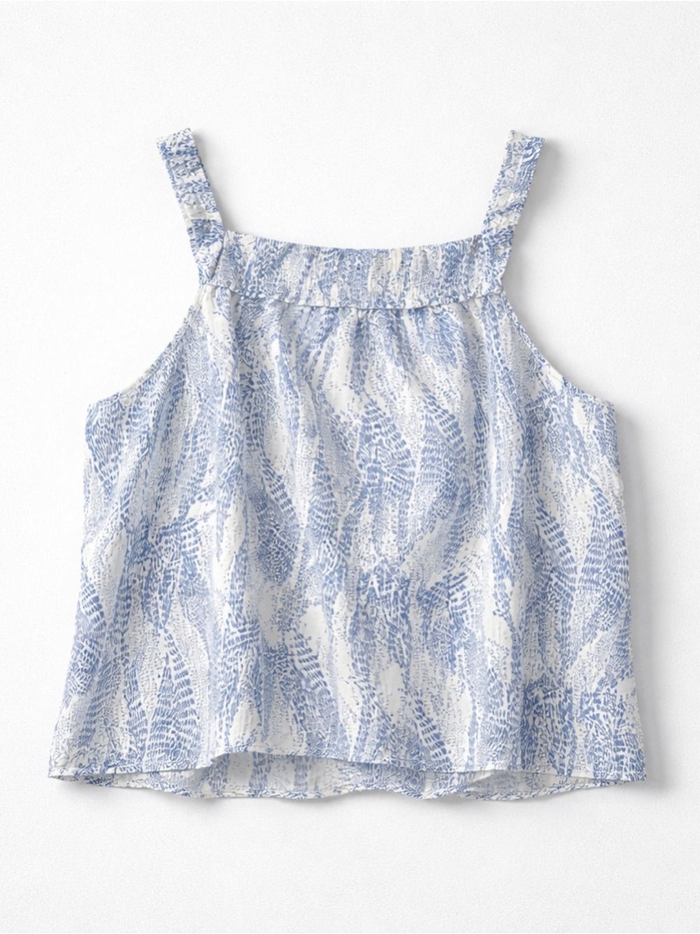 Tropical Leaf Print Camisole | Square Neck | Lightweight Boho Top | Penningtons